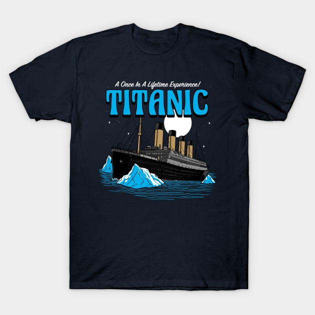 Titanic Tour Tee T-Shirt by harebrained